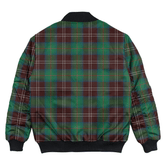 Clan Chisholm Hunting Ancient Tartan Clan Bomber Jacket RP45 Chisholm Hunting Ancient Tartan Tartan Bomber Jacket